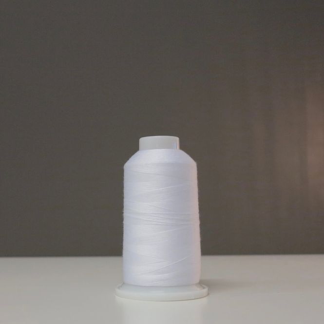 Hovedbilde Overlock tråd white