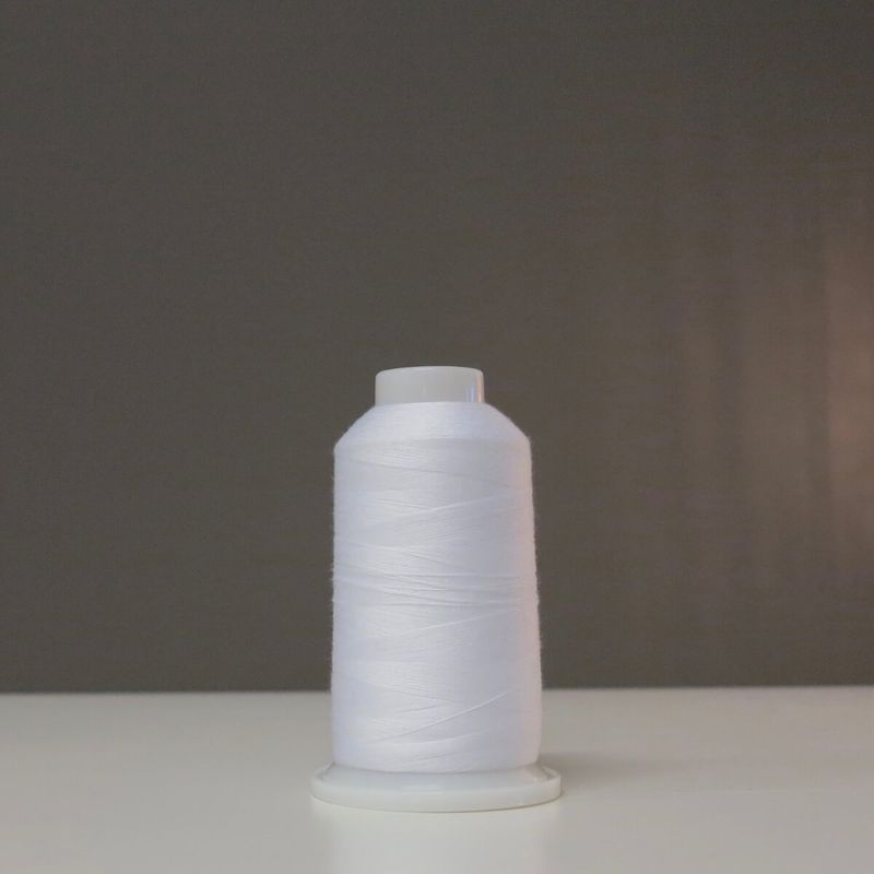 Overlock tråd white