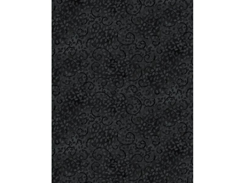 Essentials leafy scroll black
