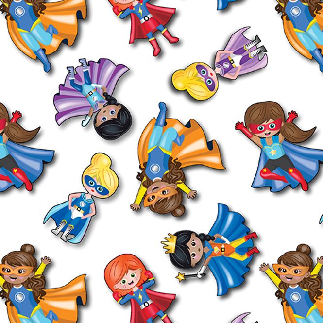 Hovedbilde Super hero girls white
