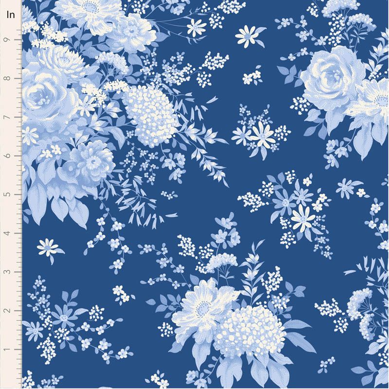 Something Blue 50cm x 8 stoffpakke