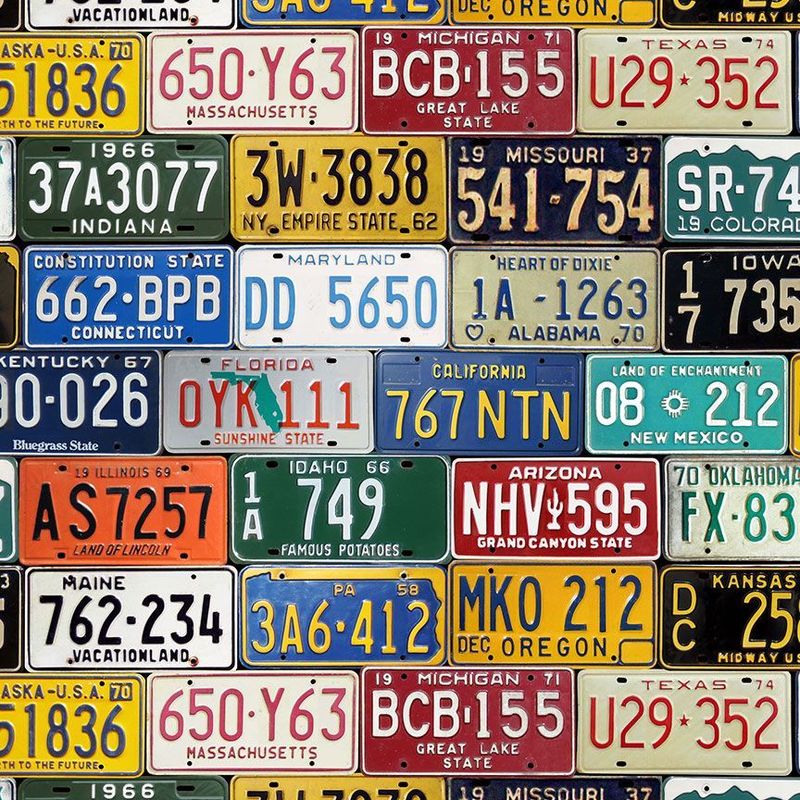 License plates