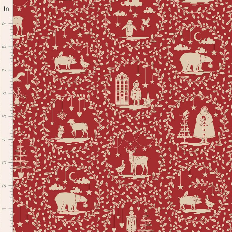 Merry Little Christmas paper scenes 