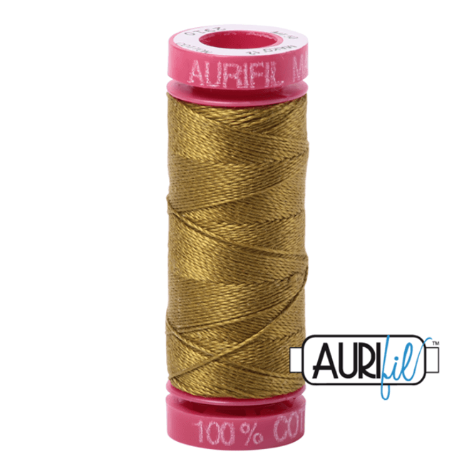 Hovedbilde Aurifil 12 WT medium oliven